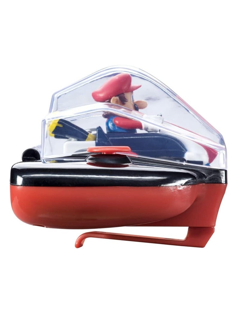 Mario Kart Mini RC Racing Kart 1:50 | Multicoloured | Plastic | Unisex | 2.4 GHz, Rechargeable Battery, Up to 7-Minute Run Time | Ages 6+