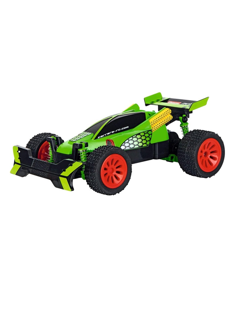 Green Lizzard II 1:20 RC Buggy | 2.4 GHz Remote Control | Plastic | Unisex | Full Suspension, Differential Gear, LiFePo4 Battery | Ages 6+