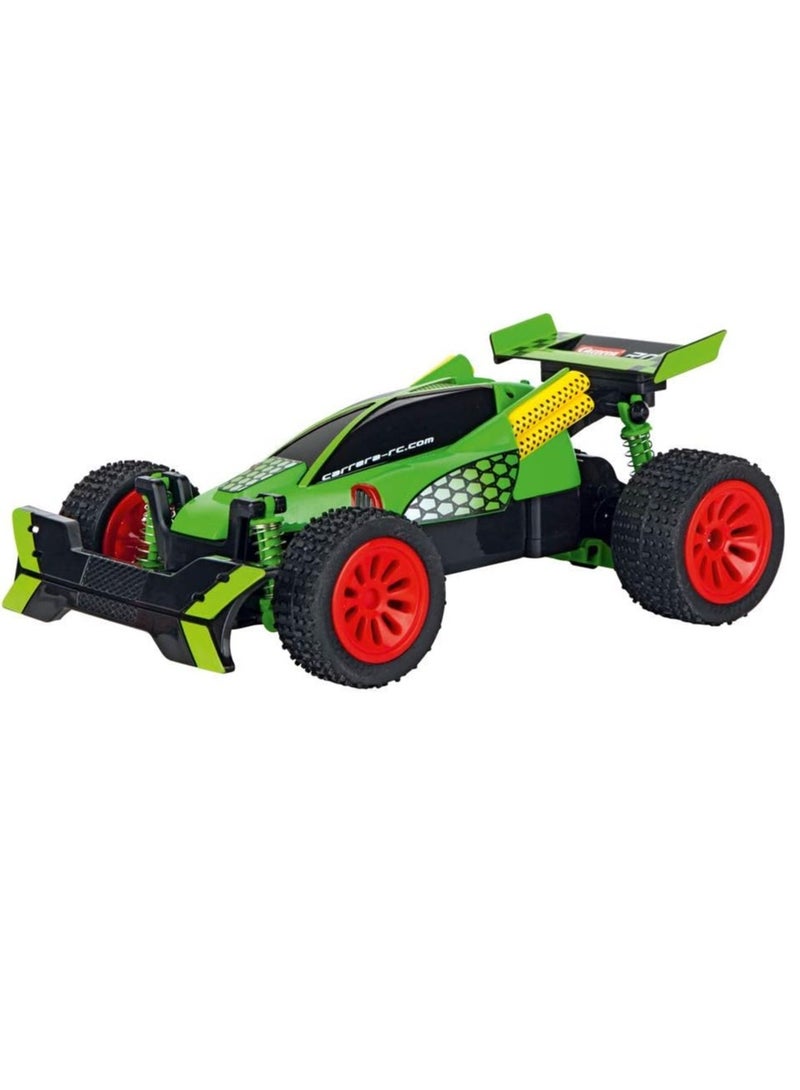 Green Lizzard II 1:20 RC Buggy | 2.4 GHz Remote Control | Plastic | Unisex | Full Suspension, Differential Gear, LiFePo4 Battery | Ages 6+