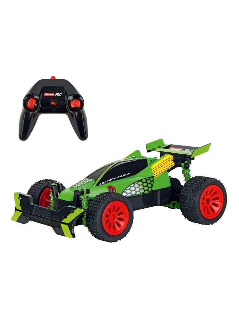 Green Lizzard II 1:20 RC Buggy | 2.4 GHz Remote Control | Plastic | Unisex | Full Suspension, Differential Gear, LiFePo4 Battery | Ages 6+