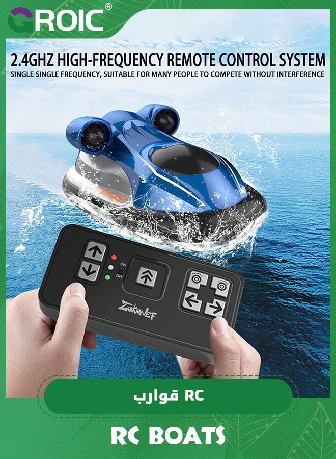 RC Boat,Remote Control Boat for Pools and Lakes,2.4ghz RC Boats for Kids,2.4Ghz Remote Control Racing Boats,Toy Water Boat ,Lake and Pool Toys