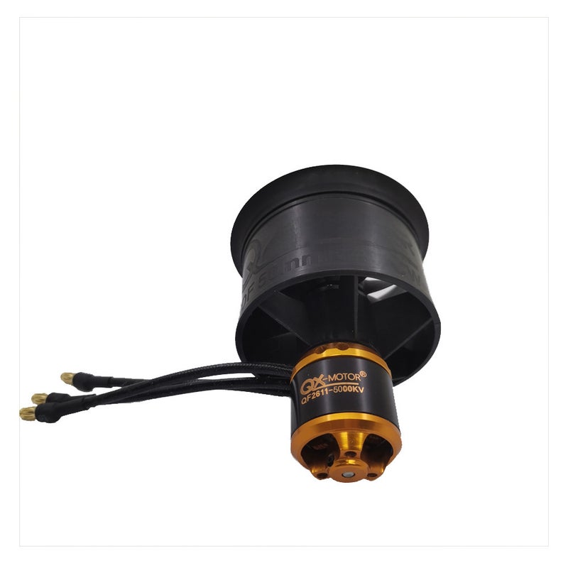 50mm 12-Blade EDF Ducted Fan Motor QF2611-5000KV CCW