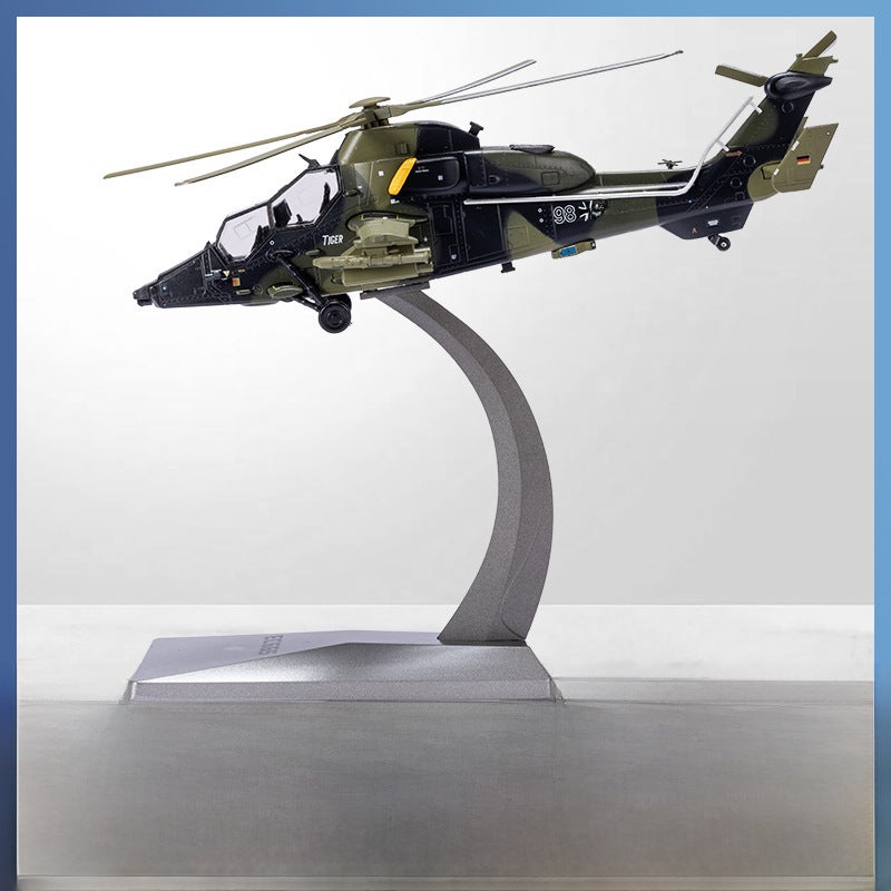 1:72 Scale EC665 Helicopter Foam Model Toy 1:72 helicopter gunships