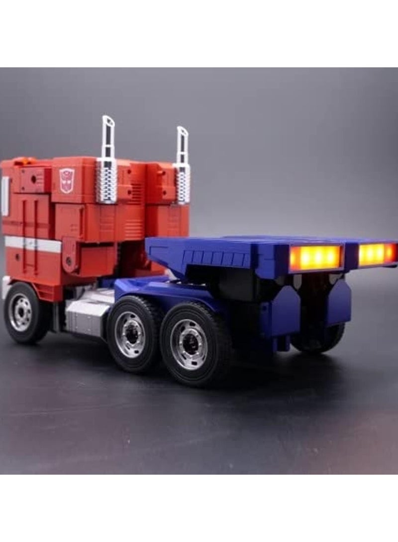 Robosen Elite Optimus Prime - Fully Automatic Transforming Robot (Japanese), Voice-Controlled, App Compatible