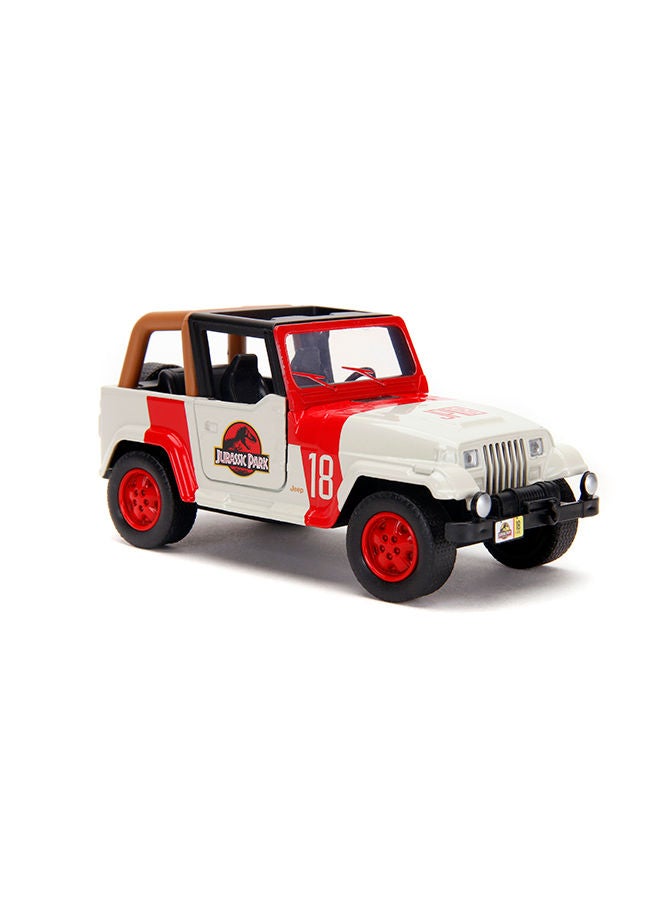 Jurassic Park Jeep Wrangler 1:32