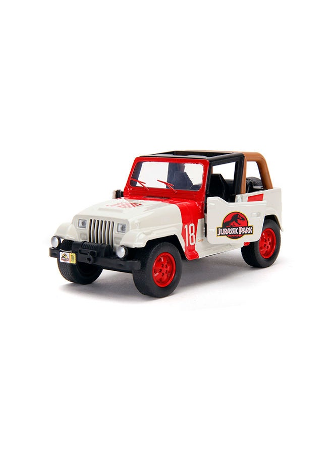 Jurassic Park Jeep Wrangler 1:32