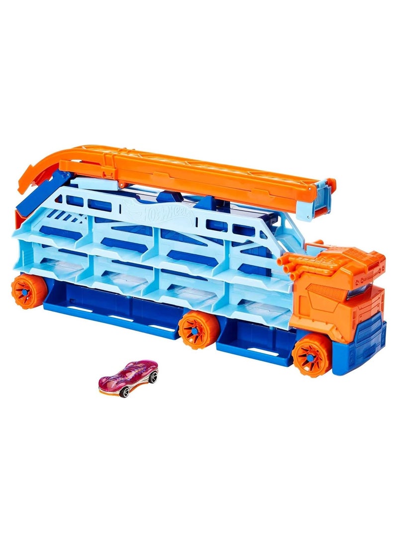 Hot Wheels City Speed Drop Transport