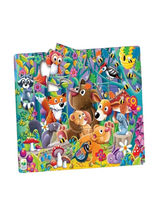 12-Piece My First Woodland Friends Big Puzzle Set 108109