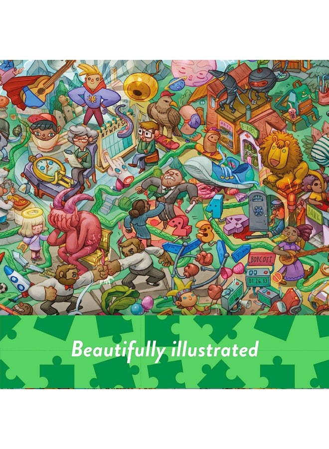 Video Game Valley: Video Game Jigsaw Puzzle For Adults (1000 Pieces) Filled With 101 Riddles To Solve