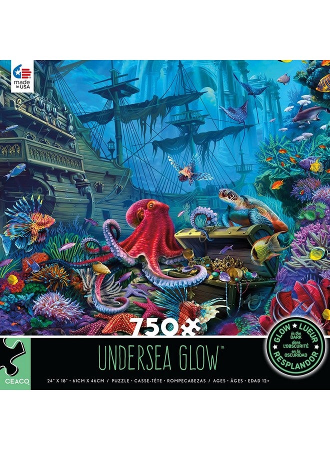 Undersea Glow 750 Piece Jigsaw Puzzle