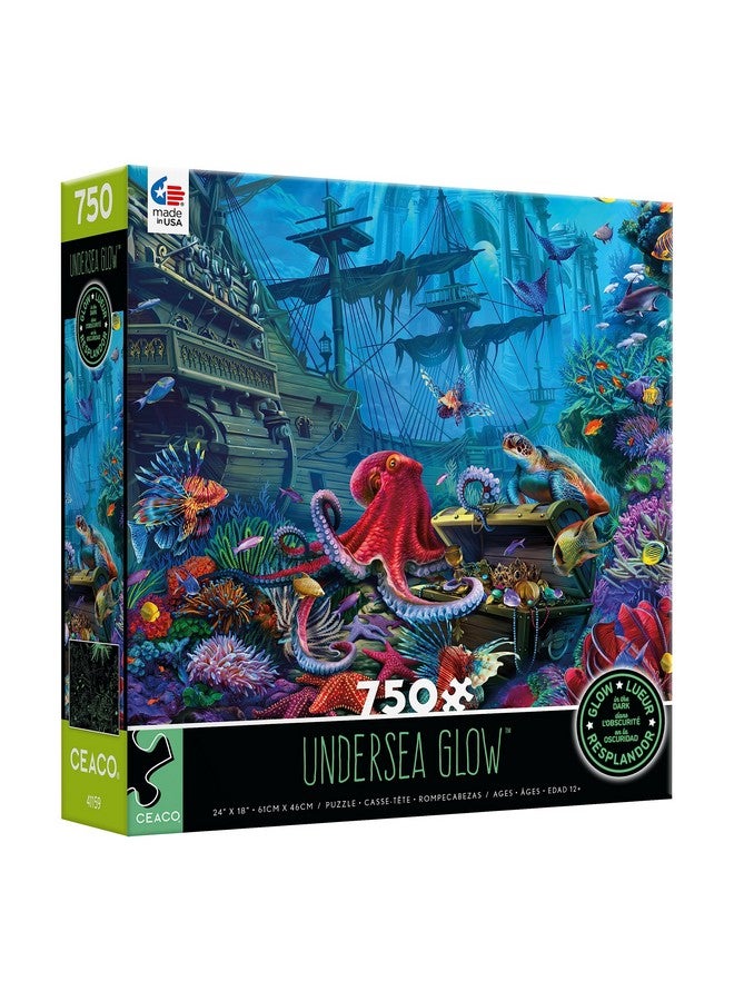 Undersea Glow 750 Piece Jigsaw Puzzle