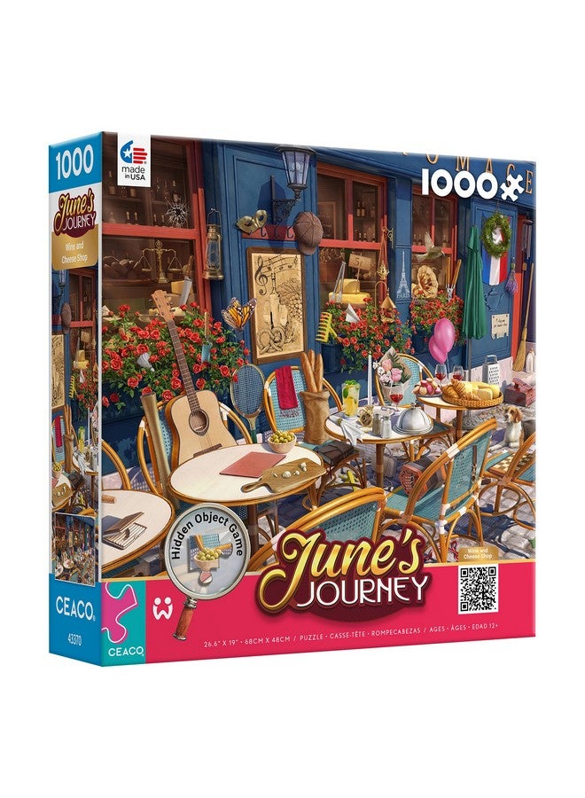 June'S Journey Wine & Cheese Shop 1000 Piece Jigsaw Puzzle