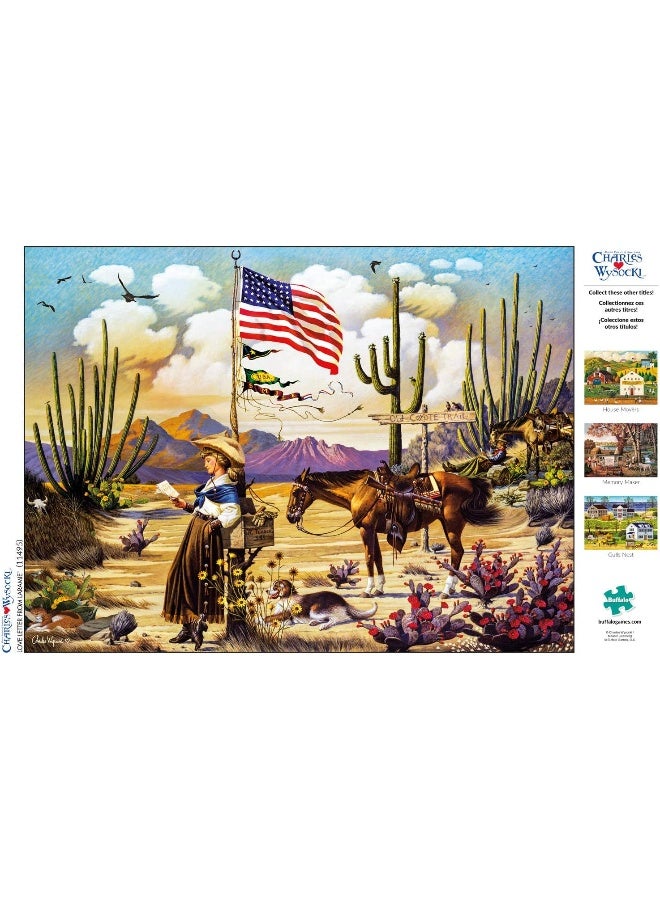 Buffalo Games - Charles Wysocki - Love Letter From Laramie - 1000 Piece Jigsaw Puzzle