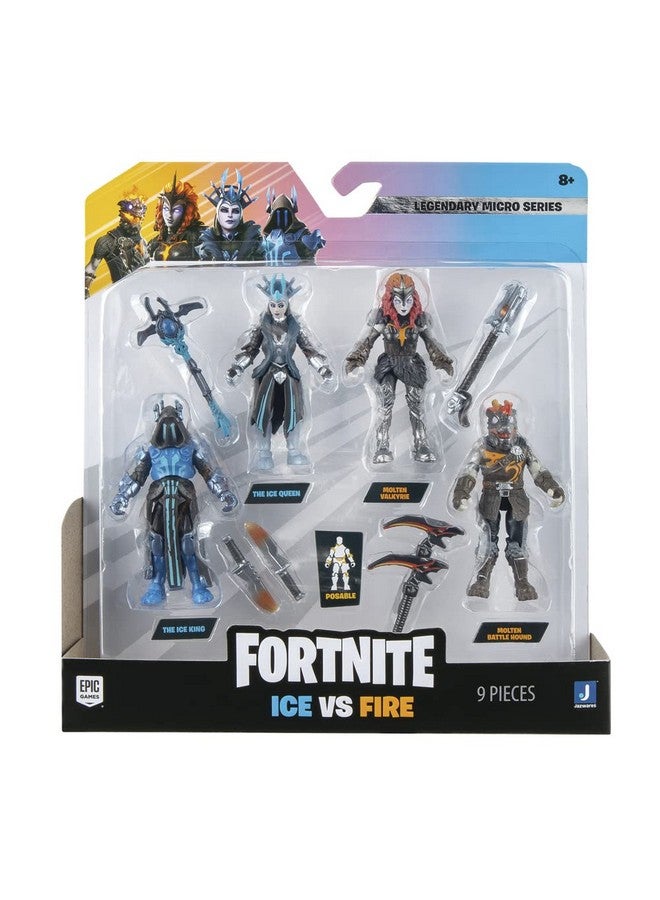 Micro Squad - Four 2.5-Inch Articulated Figures With Harvesting Tools