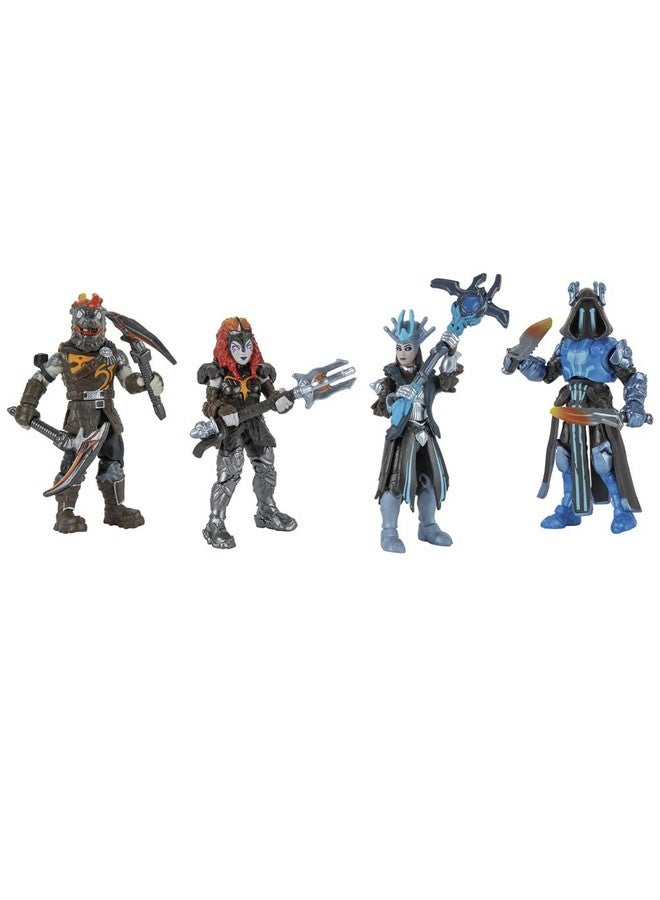 Micro Squad - Four 2.5-Inch Articulated Figures With Harvesting Tools