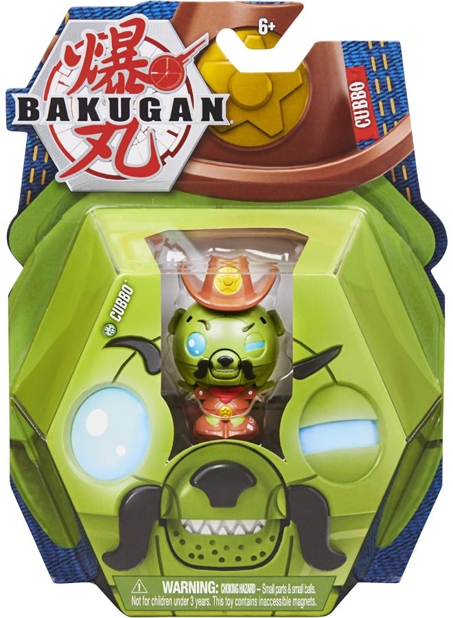 Bakugan 2021 Aurelus Cosplay King Cubbo 2-inch Core Collectible Figure and Trading Cards