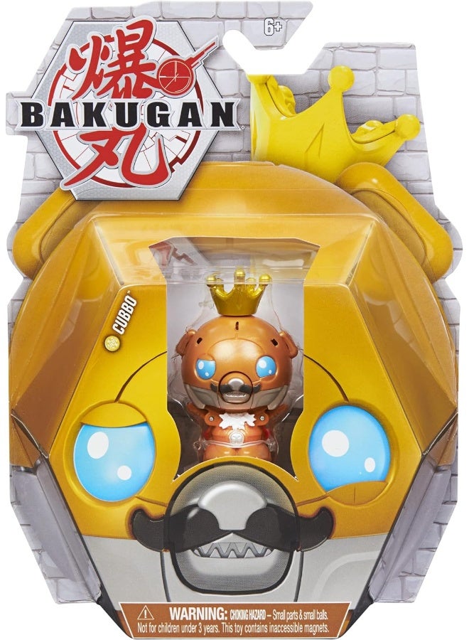 Bakugan 2021 Aurelus Cosplay King Cubbo 2-inch Core Collectible Figure and Trading Cards