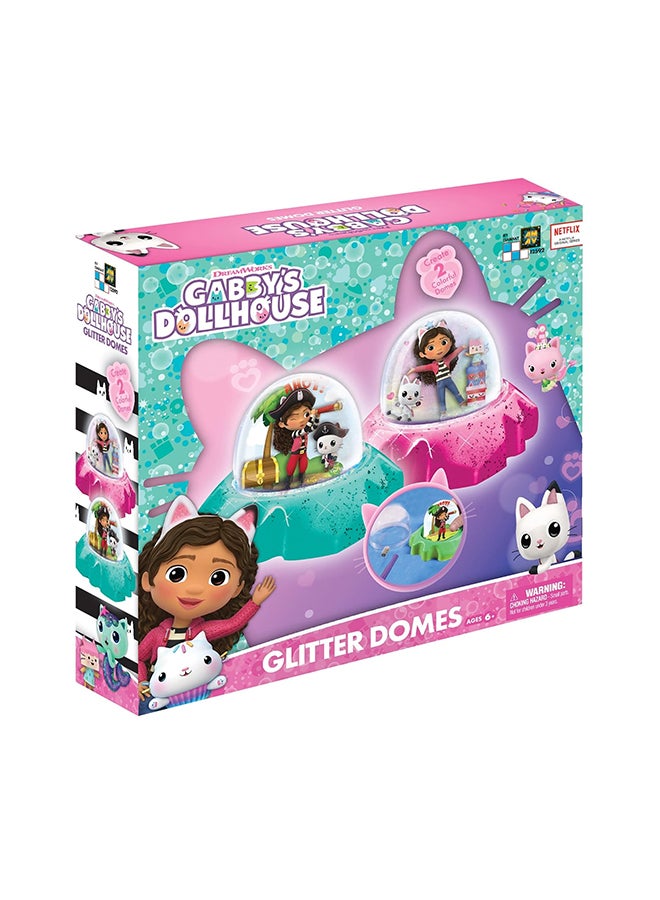 Dollhouse Glitter Domes Create 2 Colorful Domes