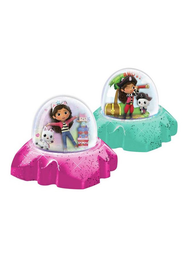 Dollhouse Glitter Domes Create 2 Colorful Domes