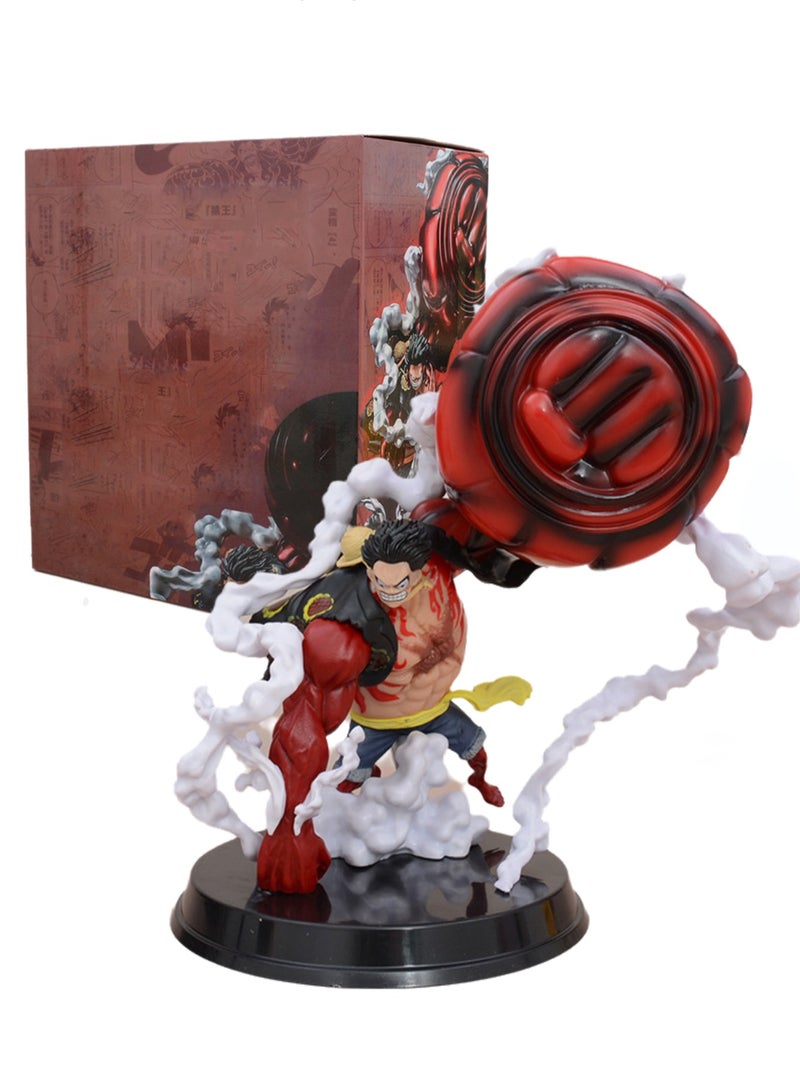 Boxed fourth Gear Luffy Great Ape King Gun Big Fist Hand-made Statue Model Ornaments