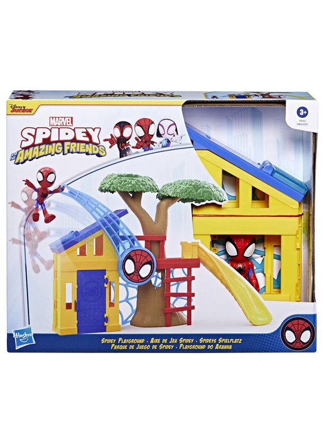 Hasbro Marvel Spidey and His Amazing Friends Spidey Playground Playset