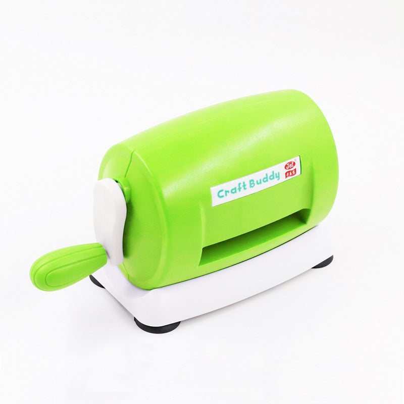 Hand-Operated Embossing DIY Craft Machine Green (including 1 set of AB board)