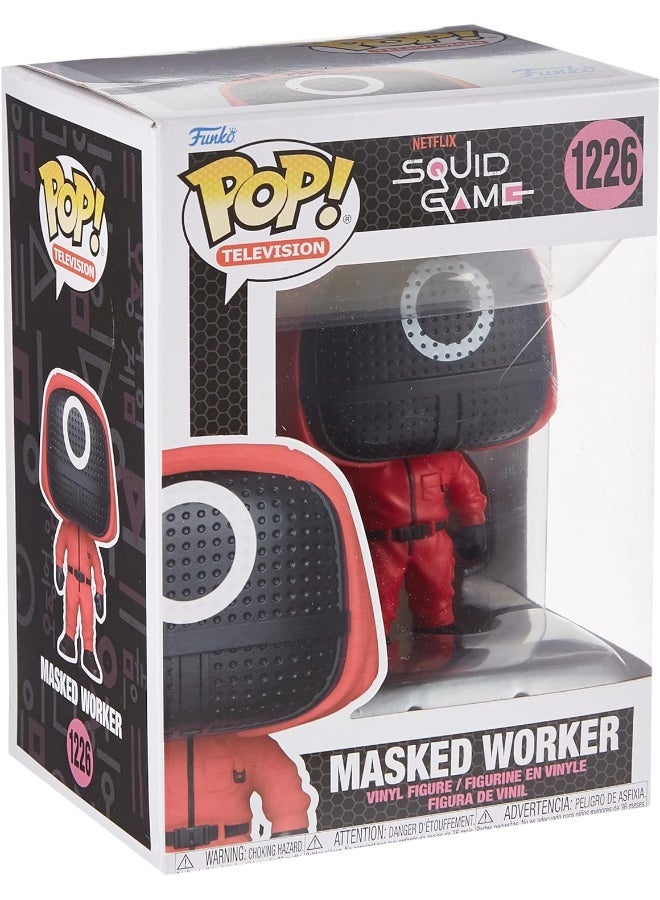 Funko Pop! TV: Squid Game - Red Soldier - (Mask) - Collectable Vinyl Figure - Gift Idea - Official Merchandise - Toys for Kids & Adults - TV Fans - Model Figure for Collectors and Display