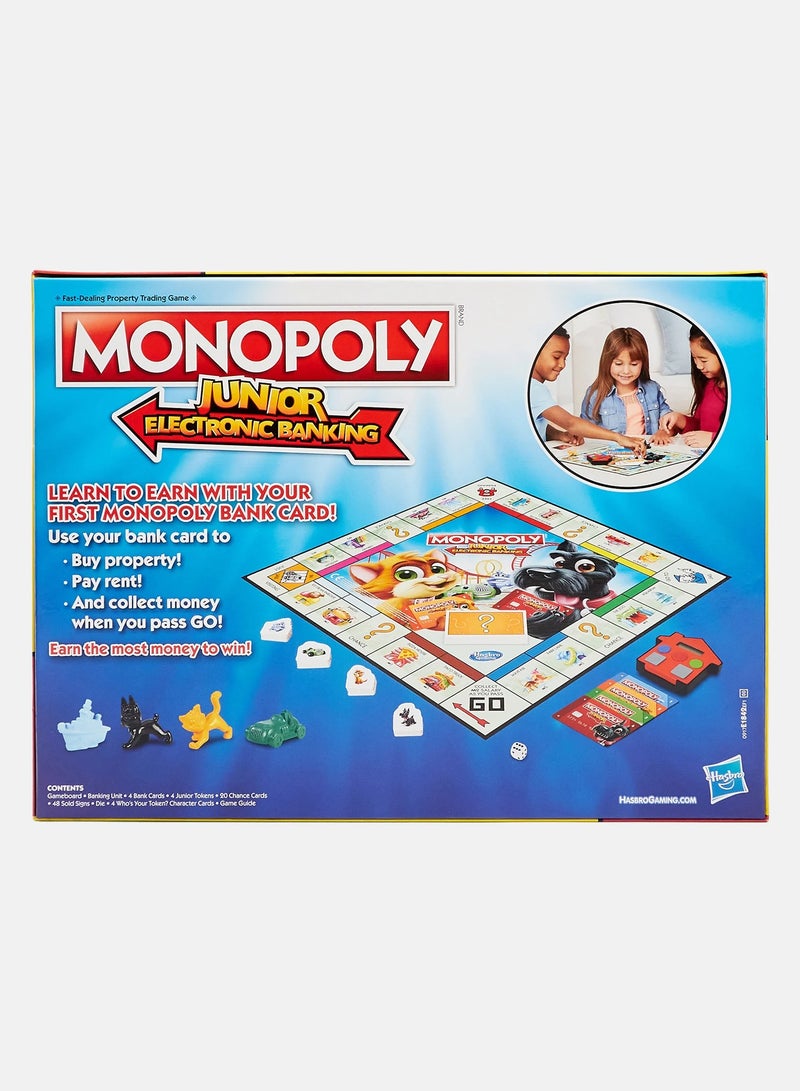 Monopoly Junior Electronic Banking Board Game