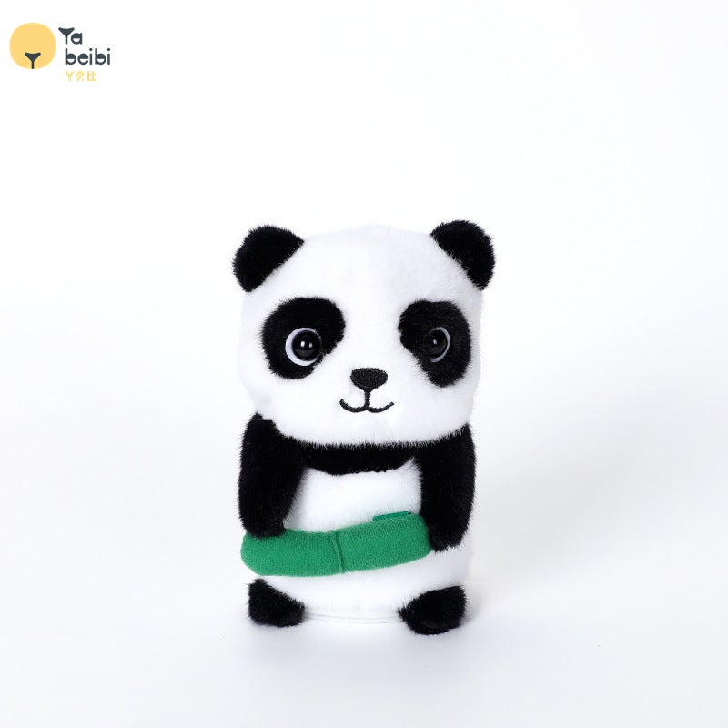 The New Baby Magic tone doll will record and shake electric plush bunny hamster doll wholesale JM-2011 Little Panda