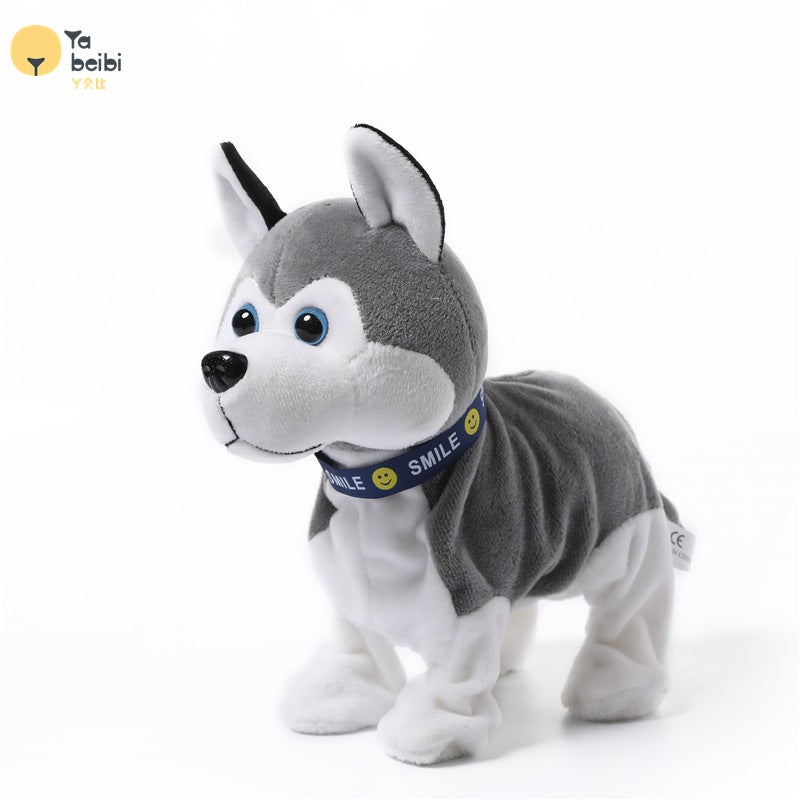 Voice-Controlled Plush Robotic Dog Toys JM-8210A Huskies