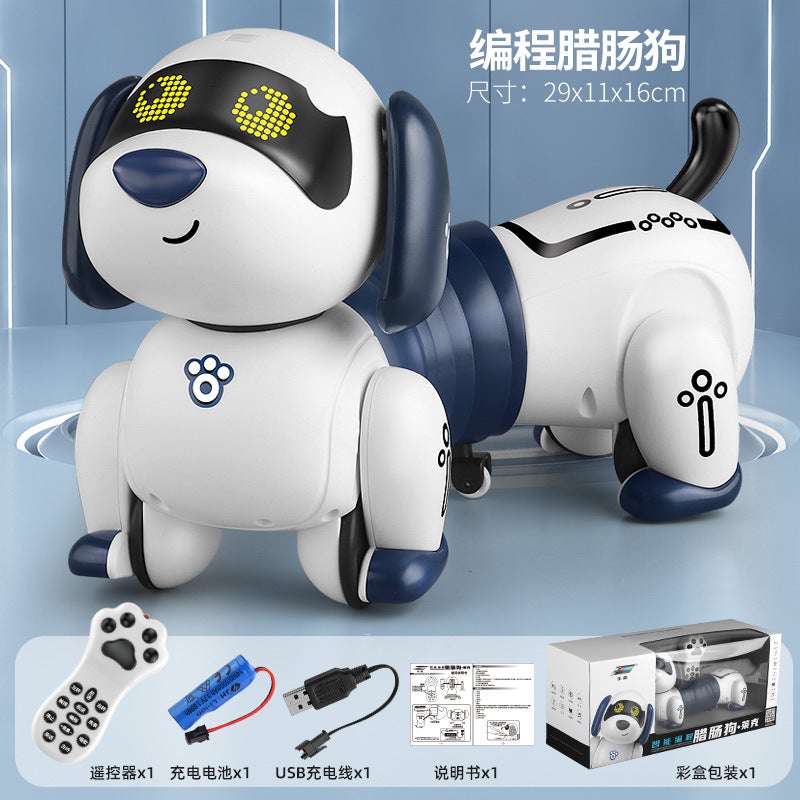 Bionic Smart Robotic Dog K16 for Kids K45 Programming Dachshund