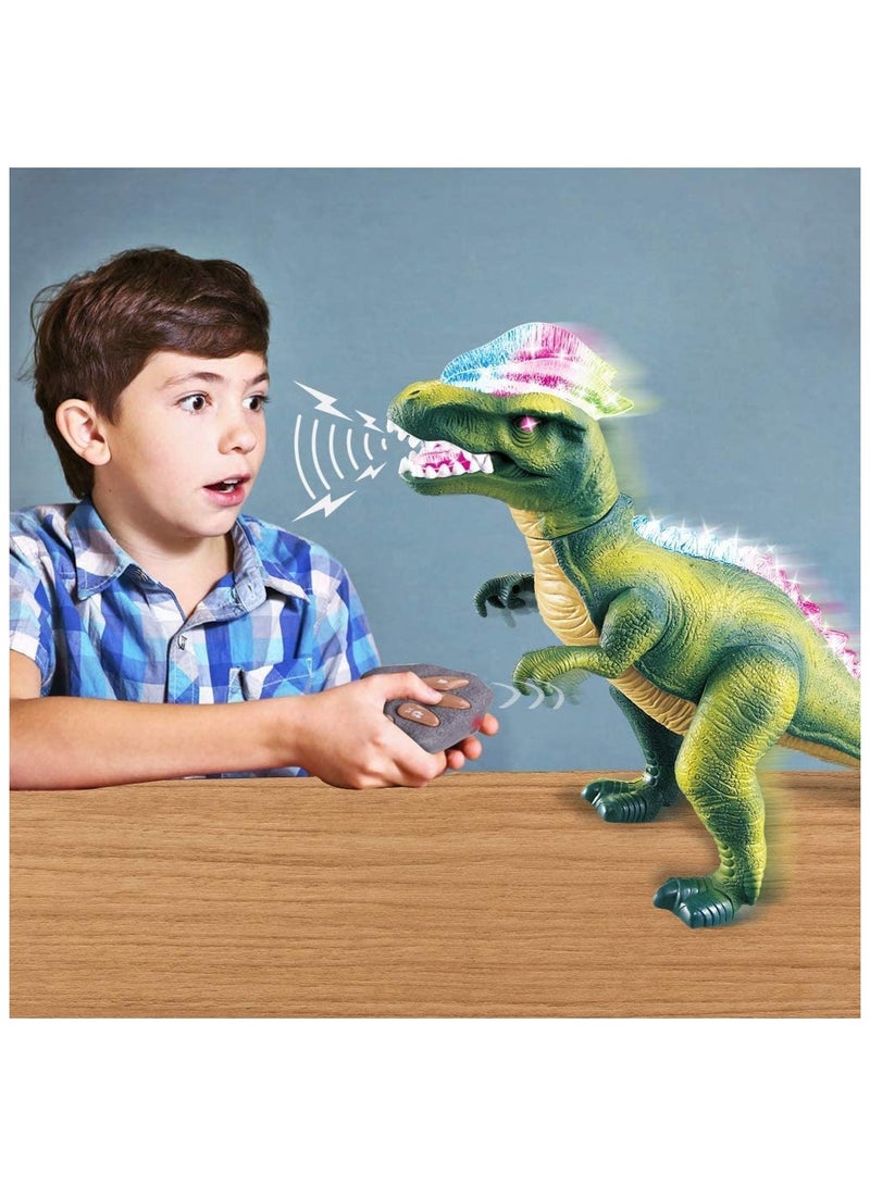 Remote Control Dinosaurs Toys for Kids with Light & Sound - Walking & Dancing Dinosaur - Best Gift for Boys - Perfect Interactive Toy Gift