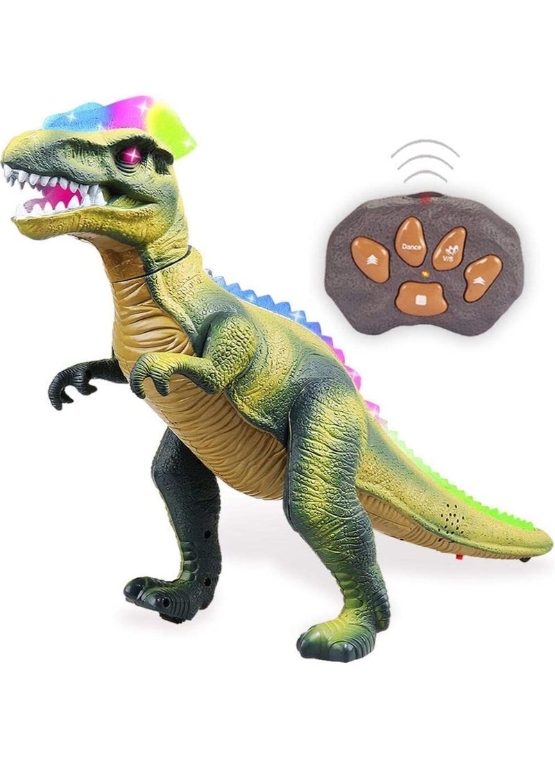 Remote Control Dinosaurs Toys for Kids with Light & Sound - Walking & Dancing Dinosaur - Best Gift for Boys - Perfect Interactive Toy Gift