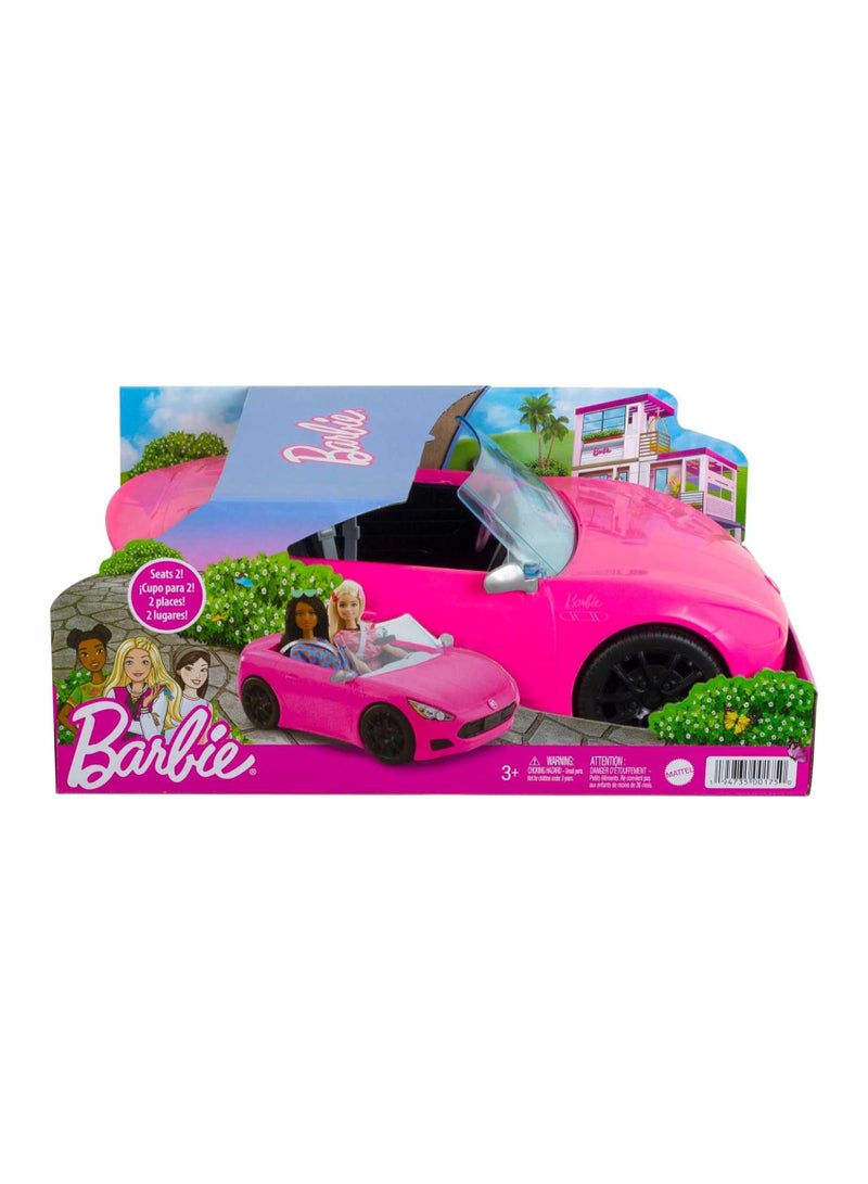 Barbie Convertible 2 Seater Vehicle Pink