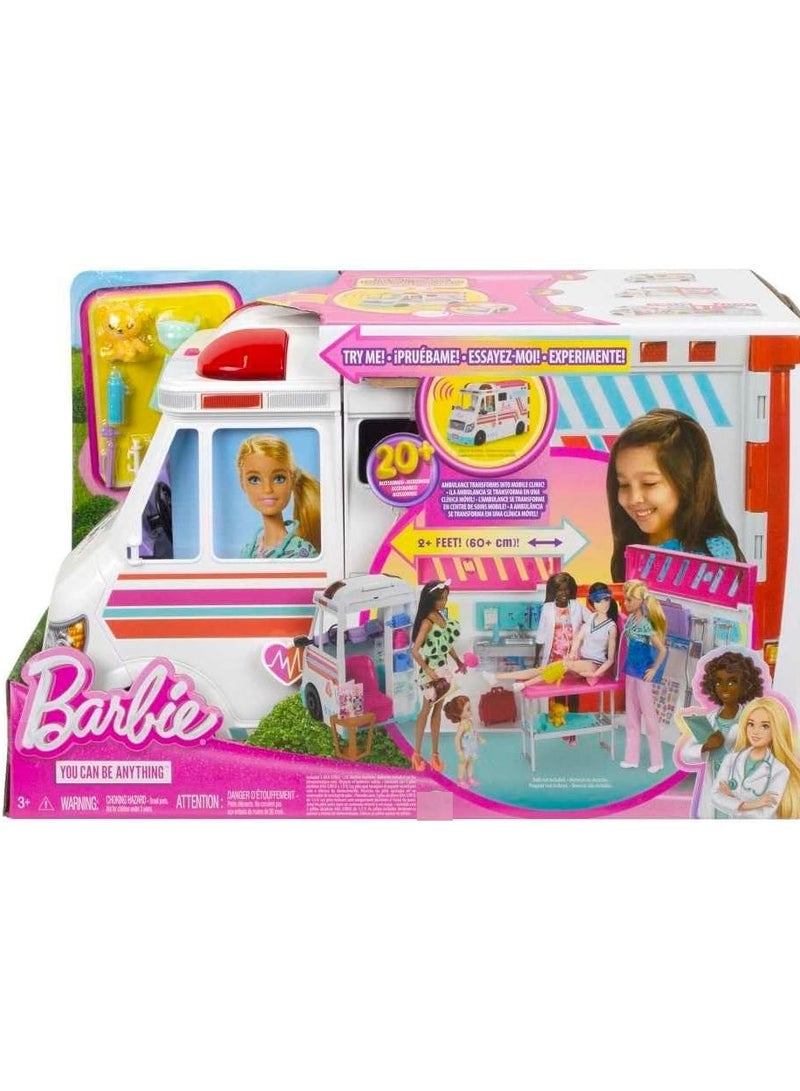 Barbie Care Clinic Vehicle Playset HKT79