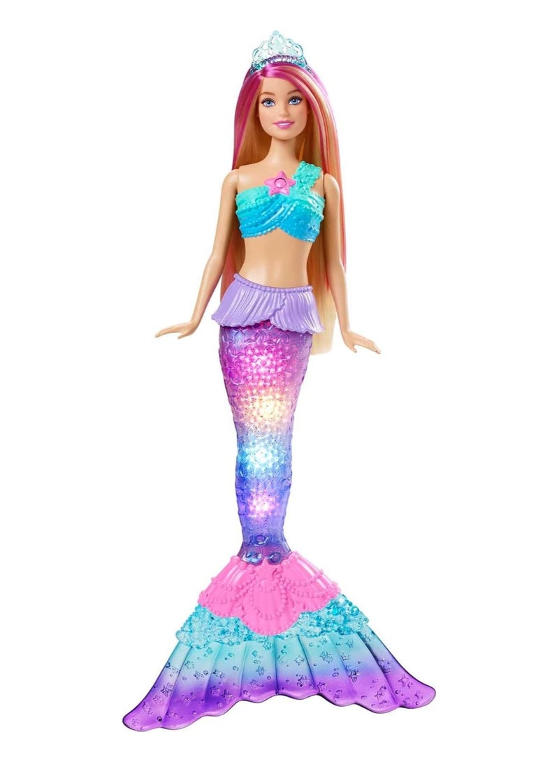 Barbie Dreamtopia Twinkle Lights Mermaid Doll (36 cm)