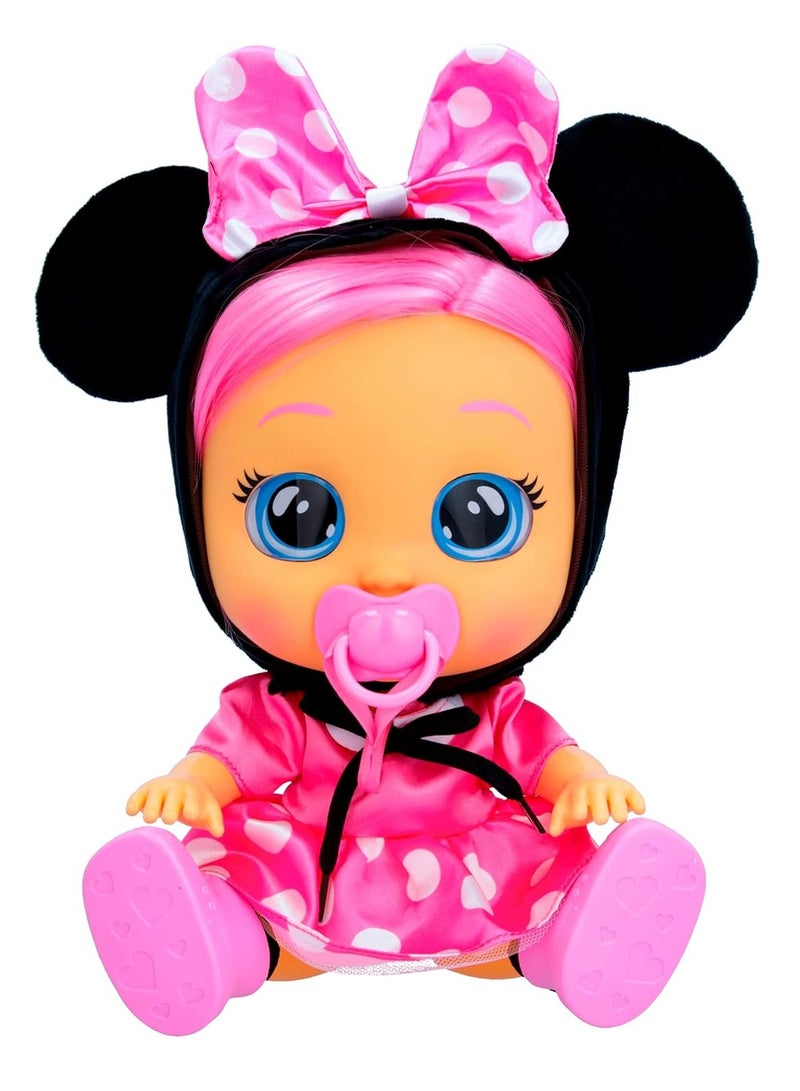 Dressy Minnie | Interactive Doll that Cries real Tears with Hair to Style, Clothes to Wear and Accessories to Play - Toy and Gift for Boys and Girls