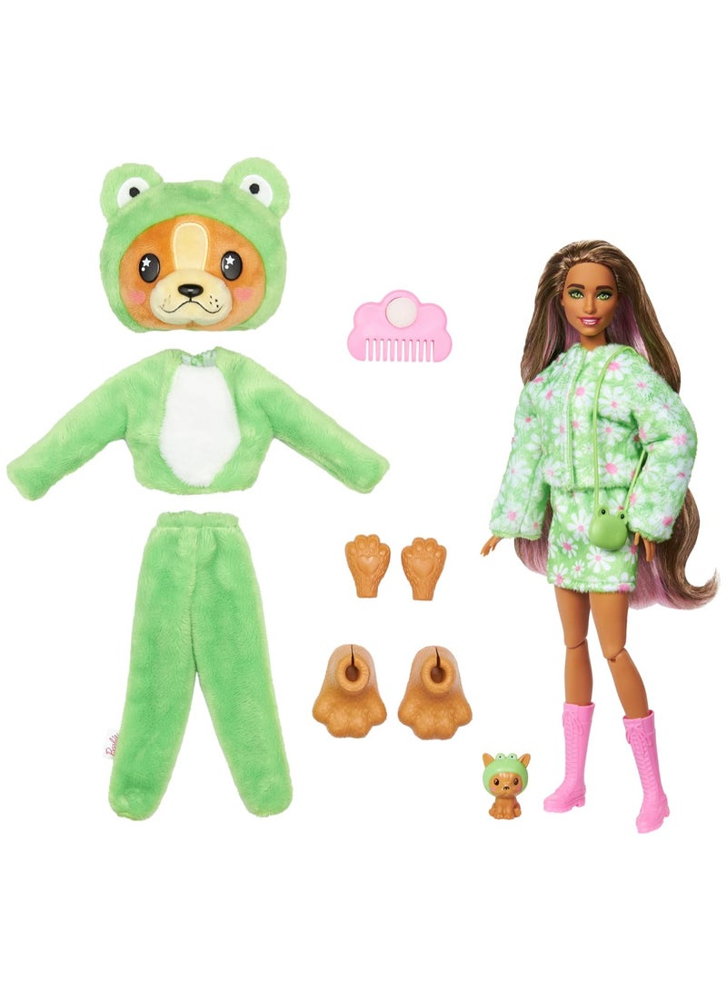 Barbie Cutie Reveal Barbie Costume Cuties Series - Dog in Frog