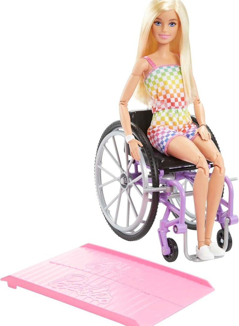 Barbie Fashionistas Doll + Wheel chair