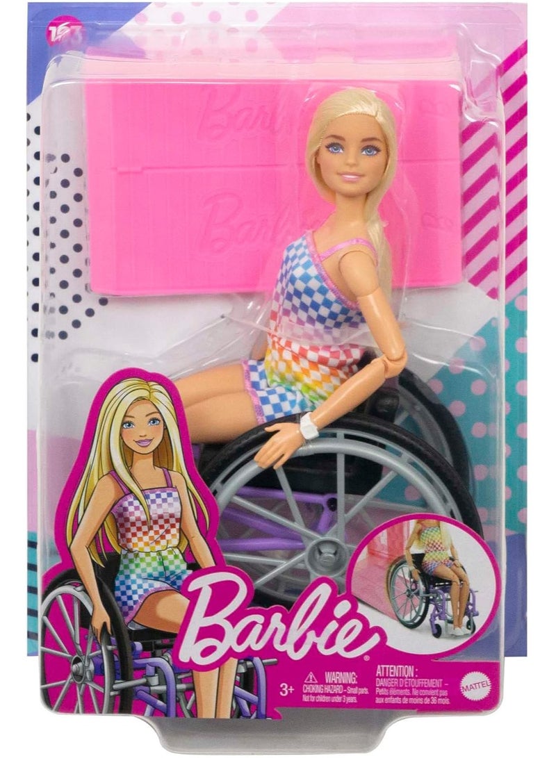 Barbie Fashionistas Doll + Wheel chair