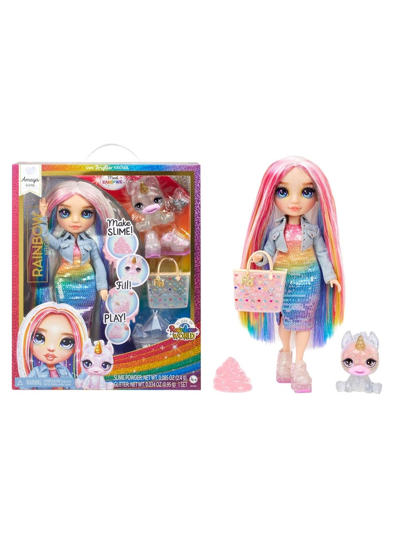 Rainbow Fashion Doll- Amaya