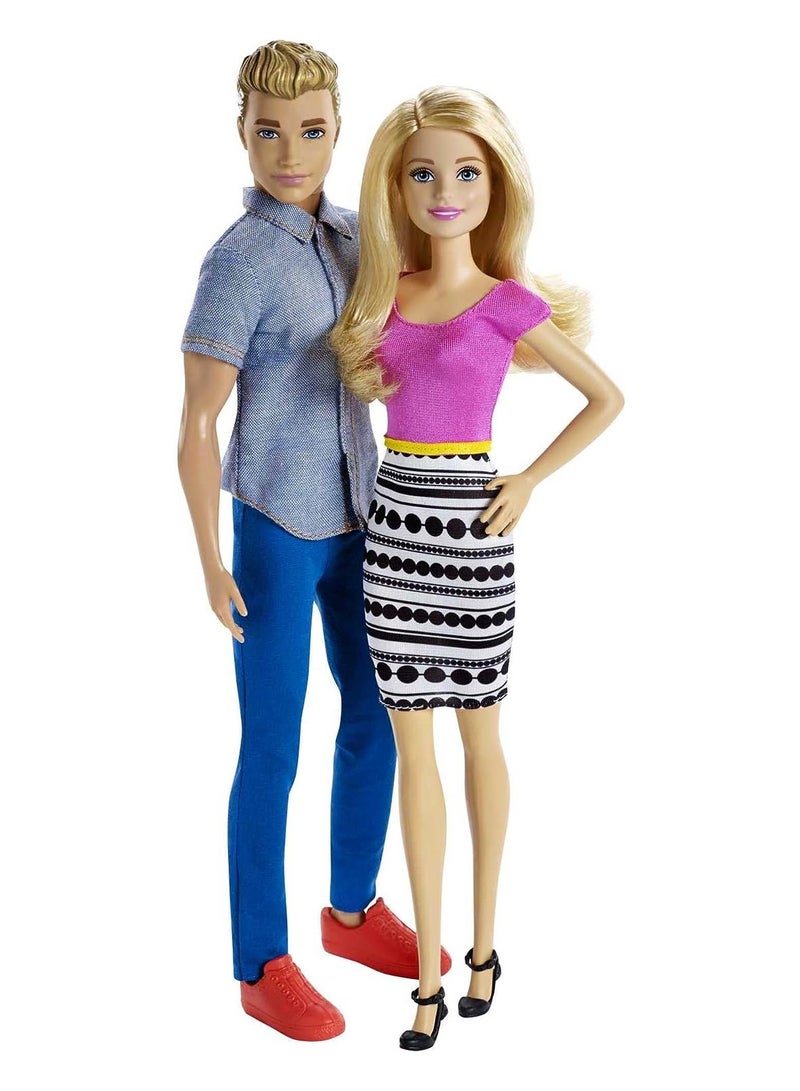 Barbie and Ken Doll Together