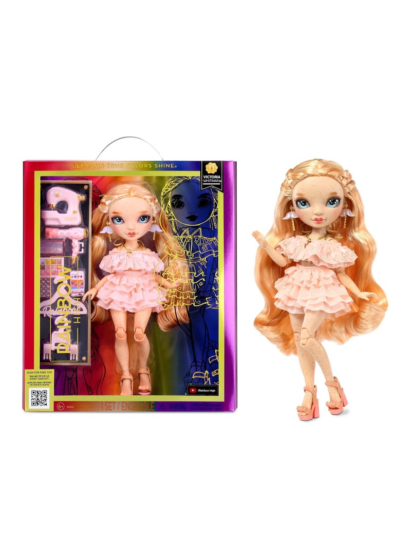 RAINBOW HIGH Victoria - Light Pink Fashion Doll