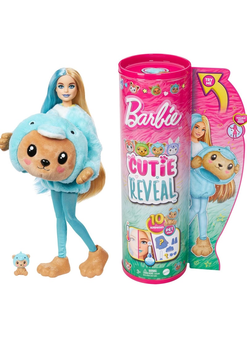 Barbie Cutie Reveal Barbie Costume Cuties Series - Teddy Dolphin