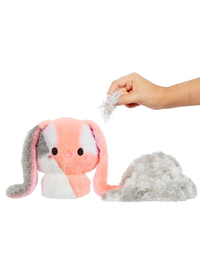 Bunny Small Collectible Feature Plush - Surprise Reveal Unboxing Huggable Tactile Play Fidget Diy Ultra Soft Fluff