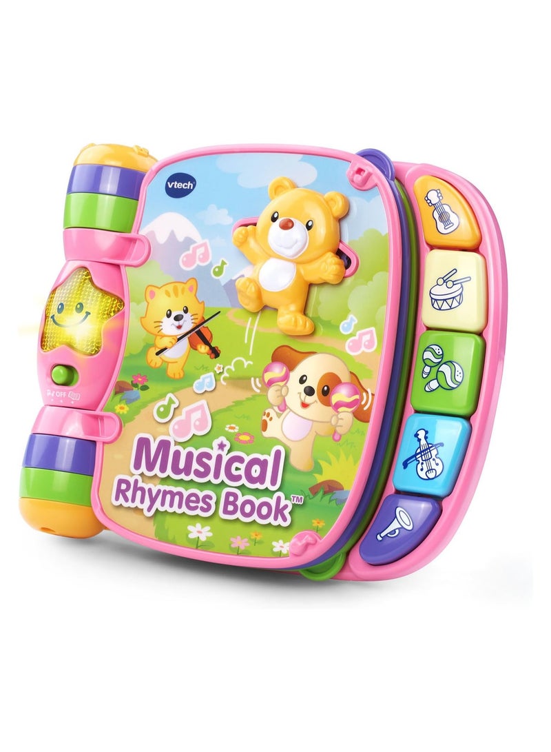 VTech Musical Rhymes Book, Pink