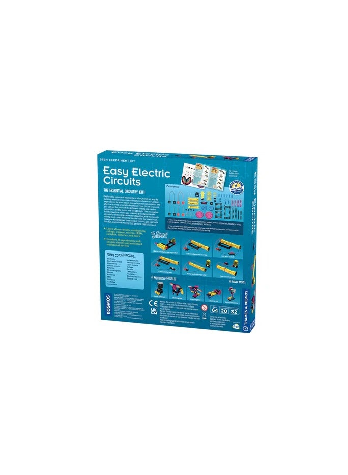 Thames & Kosmos Easy Electric Circuits Kit - STEM Educational Electronics Toy for Kids, Learn Basic Circuitry and Hands-On Educational Toy