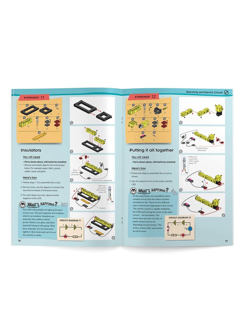 Thames & Kosmos Easy Electric Circuits Kit - STEM Educational Electronics Toy for Kids, Learn Basic Circuitry and Hands-On Educational Toy