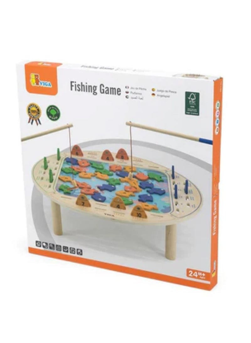 Wooden Pretend to Play Fishing Game for the Age of 2yrs+