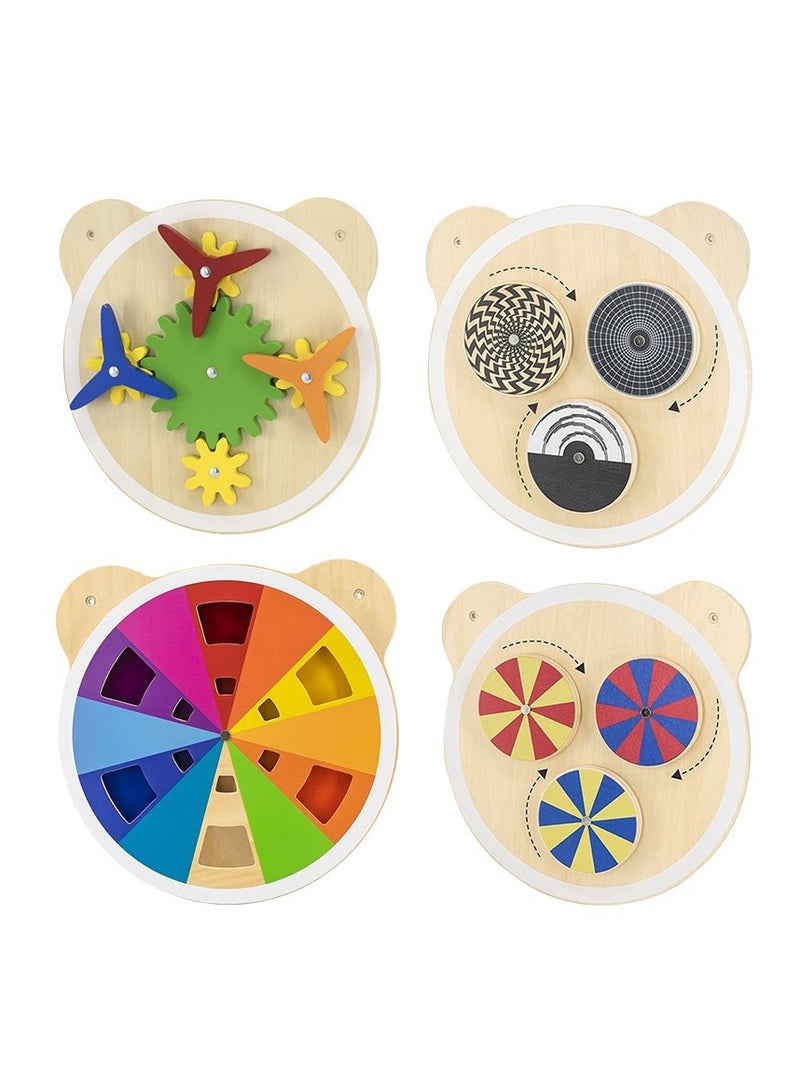 Wooden Wall Toy-Overlaying Colours Age 3yrs+